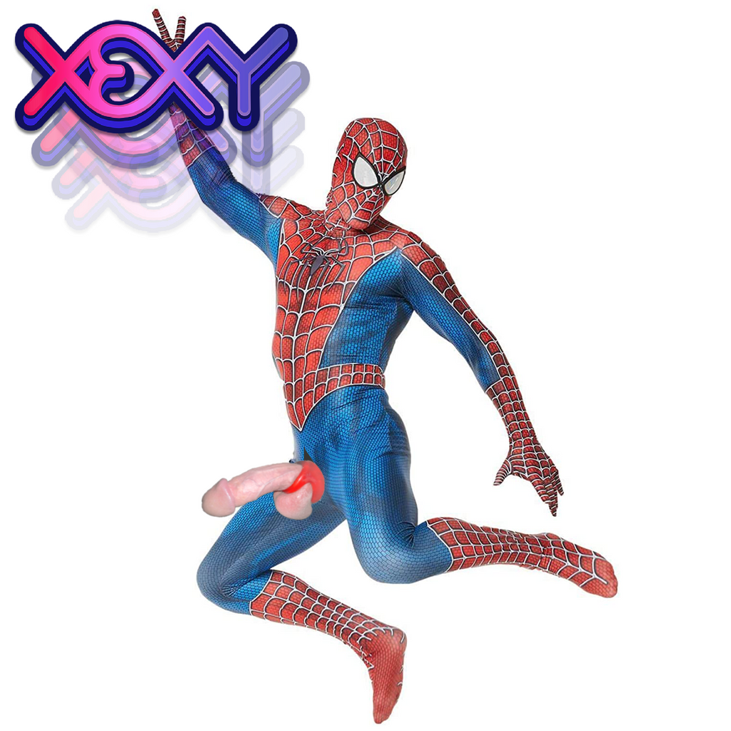 Super Hero Cosplay CUSTOM Spiderman Mask Full Bodysuit Adult Sex